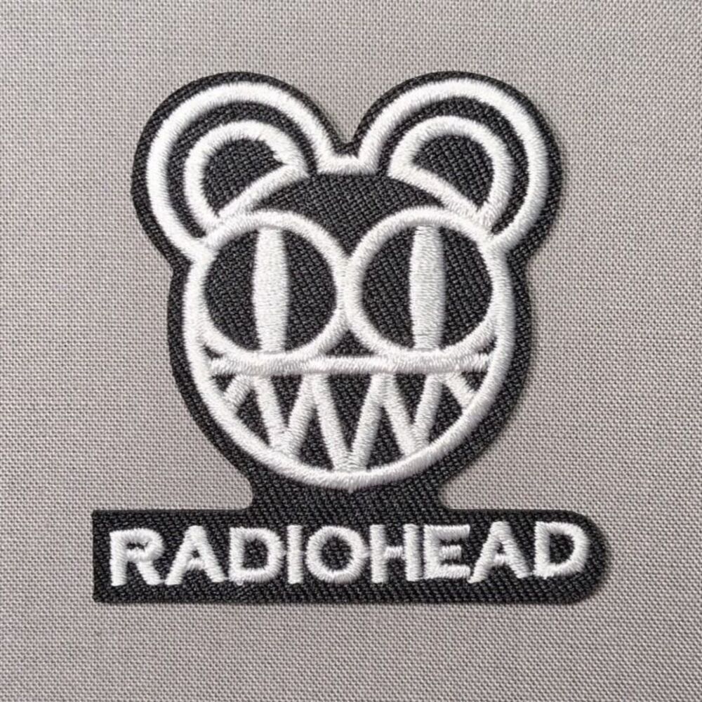 Radiohead Bear Iron On Patch | Music Band Patch